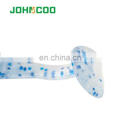 JOHNCOO 28MM 0.2G Super Small Mini T Tail Soft Fish Soft Bit Fake Bait Root Fishing Fake Bait