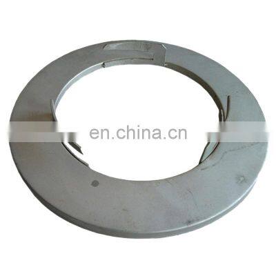 Customized Galvanized Round  Filter Metal End Caps manufacturer with gasket in China