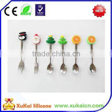 Factory price Silicone cartoon head for Spoon