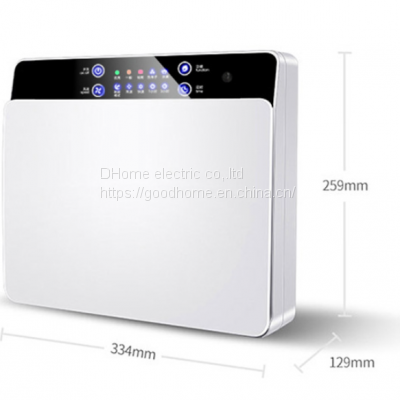 Negative ion wall mounted air purifier ultraviolet household air disinfector sterilization intelligent formaldehyde removal