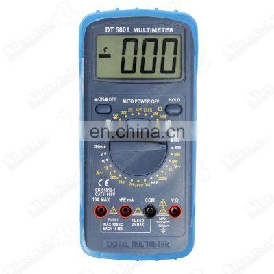 DT5801 auto digital multimeter china digital multimeter lcd digital multimeter