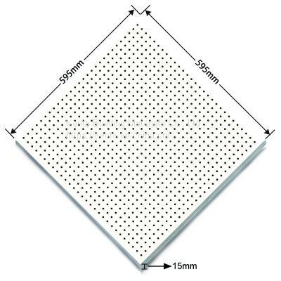 False Acoustic Panels Suspended Mineral Fiber Ceiling Board photo-2