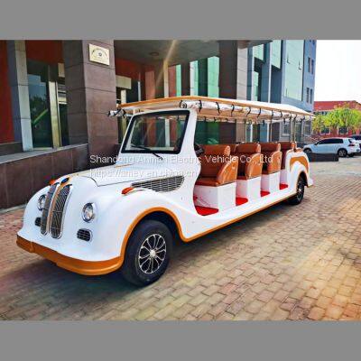 High quality 14 seat tour bus, electric golf cart, sightseeing bus