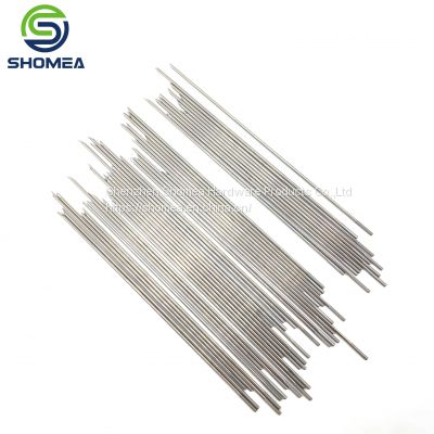 Shomea Customized 18G Double Angle needle  Stainless Steel Triple Bevel end Needle With Sandblasting end