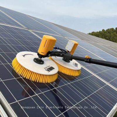 Efficient and easy operating Solar cleaner Rotating Solar Panel Cleaning brush supplier PV cleaning robot Sunnysmiler