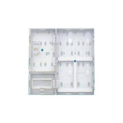 Waterproof Single Phase Plastic Transparent Electric Energy Meter Box Single Phase One Electronic Plug-in Meter Box