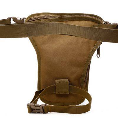 Tactical Molle Belt Waist Bag With Water Bottle Pocket Drop Leg Fanny Pack Hunting Waterproof Bum Thigh Hip Bag photo-2