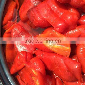 Red Bell pepper in Drums