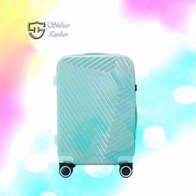 Wholesale Fashion Colorful Carry-on Travel Trolley ABS Suitcase Luggage Customized Bags and Luggage for Men and Women photo-3