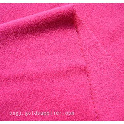 Permanent Flame Retardant Double-sided Polar Fleece Fabric for Airline Blankets photo-2