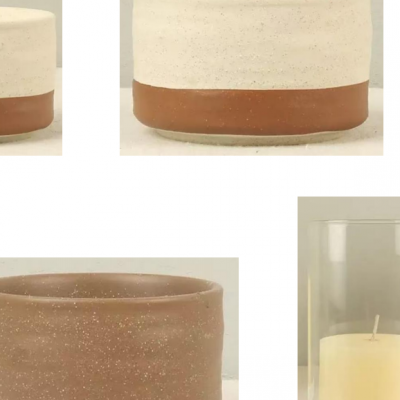 Diffuser Container, Candle Holder