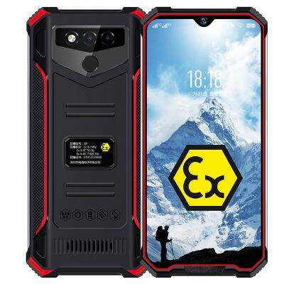 X9 Cheapest Factory Android 8.1 6.26 Inch 4GB+128GB IP54 4G Rugged Mobile Smartphone Support PTT SOS GPS Function