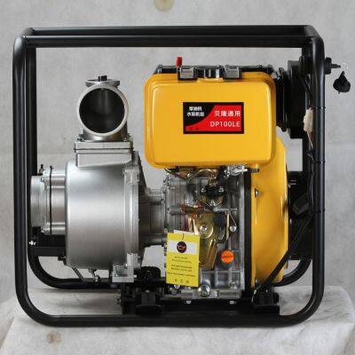 4 Inch Diesel Clear Water Pump Electric Start Big Fuel Tank for Agricultural Irrigation photo-4