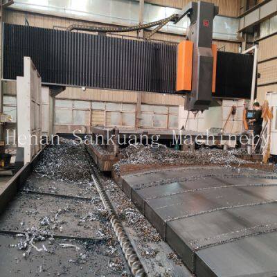 Custom CNC Gantry Milling Service for Hydraulic Press Components With 3-Year Warranty