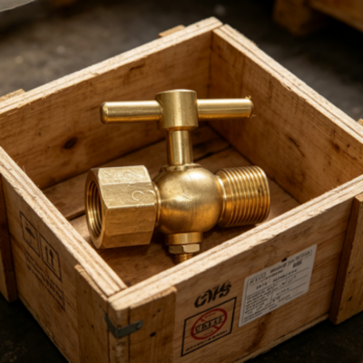 High-Precision CB312-1997 Marine Pressure Gauge Valve for Hydraulic Systems
