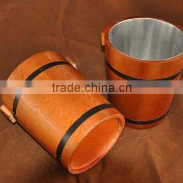 Promotional wooden ice bucket wholesale