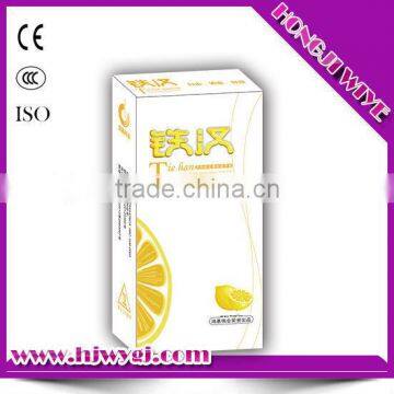 Oranges flavored condom 10pcs OEM