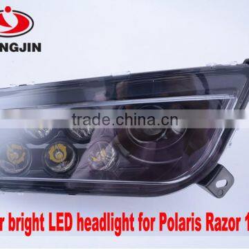 Left and Right LED Headlight Kit for Polaris RZR 1000XP 2014 2015