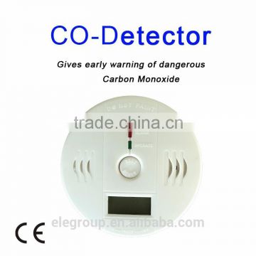 LCD screen display CO alarm Gas Sensor Carbon Monoxide Detector