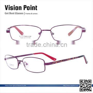 Women memory metal full-rim 2014 new style eye glasses frame japan