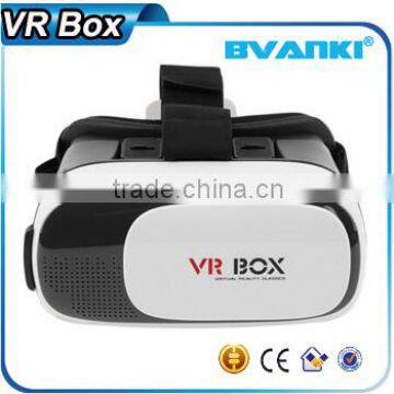 2016 Google cardboard VR BOX II 2.0 Version VR Virtual Reality 3D Glasses For 3.5 - 6.0 inch Smartphone+Bluetooth Controller 1.0