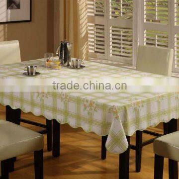 plastic pvc PEVA sequin table cloth