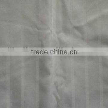 White stripe hotel bedding fabric/100%cotton fabric/hotel bedlinen