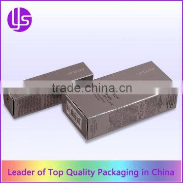Cheap Custom Colorful Printed Silver Metallic Paper Cosmetic Packaging Reverse Tuck End Box Quality Choice photo-4