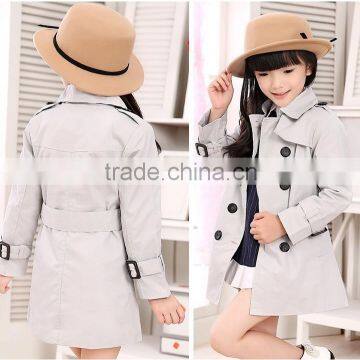 2015 New Korean Kids Coat Autumn Fashion High Quality Child Girls Coat