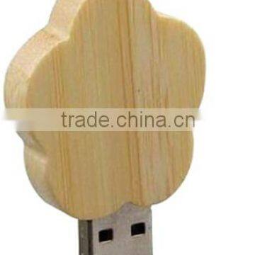 promotional gifts tree shape usb wood usb flash drive usb flash disk custom logo oem 4gb 8gb