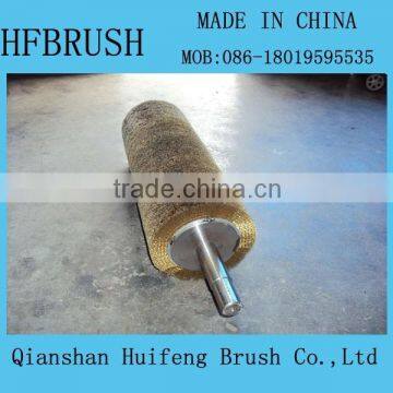 Wire brush roller in polish