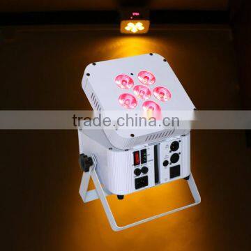 High Power 6pcs 6in1 RGBWA+UV LED Par Lighting for DJ photo-6