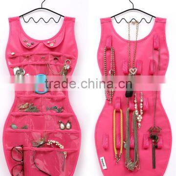 AN10 ANPHY Wanna Keep Jewelry in Cabinet? Try This Jewelry Clothes Waterproof Fabric Ring Earring Necklace Bracelet Holder photo-2
