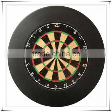 Blade/Round/Triangle Sisal Fiber Bristle Dart Board With Dart Surround/Protector photo-3