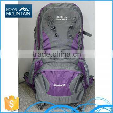 Hot Sale sport OEM outdoor OEM 8252b 55L school backpack bags with great price