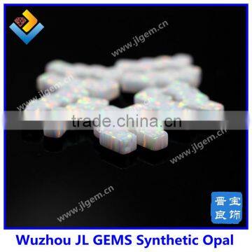 Hot Sales Aquarius Fire White/Blue Opal 78 Colors Optional Gemstone With 12 Horoscope Synthetic Opal photo-6