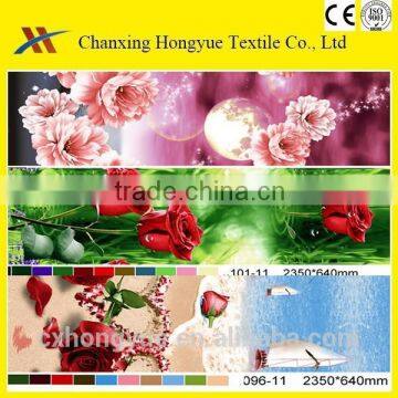 microfiber polyester weaving fabric with disperse printing textiles fabric for bedding