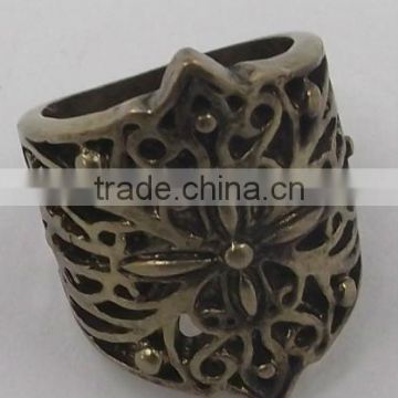 metal ring flower casting ring