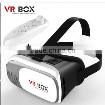 Hot selling VR box vr case vr headset VRII with remote control for small orders