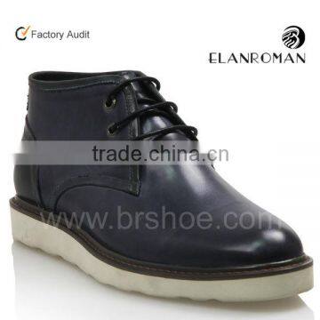 Fashion mens high cut casual shoes,Chinese factory wholesale price shoes
