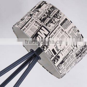 Traditional Wooden Floor Lamp With Tripod Wood Floor Lamp photo-3