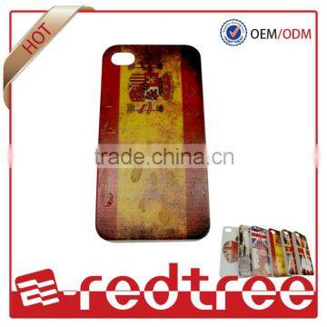 2014 worldcup pattern printed cool case for iphone 5c