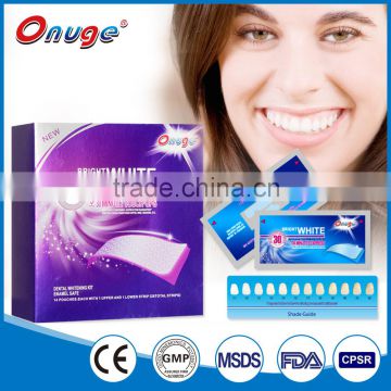 Best professional OEM Onuge teeth whitening strip,tooth whitening strips