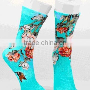 Wholesale Fashion Good Cotton Women Socks Lady Socks,sublimation socks