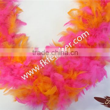 2yards 55g Wholesale Turkey Feather Boa For Wedding Stage Decoration