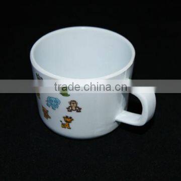 Melamine kid's mugs and cups with handle