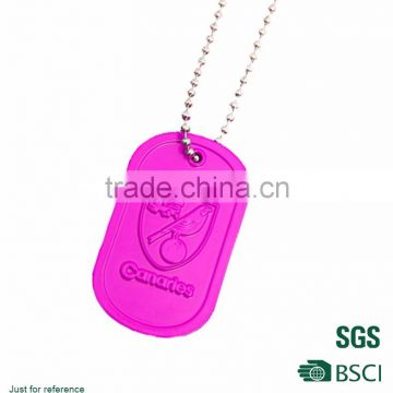 Spray paint dog tag