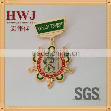 Two Parts Custom Logo Metal Medal