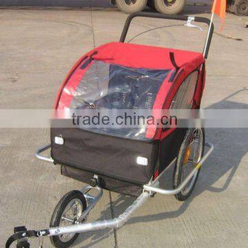 foldable frame baby bicycle trailer