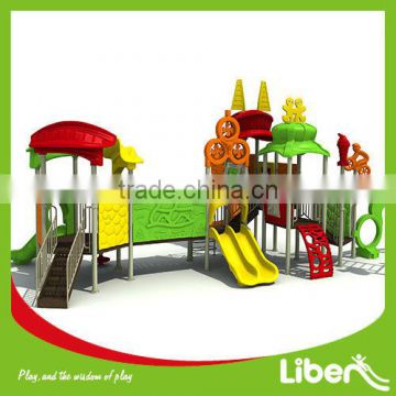 Outdoor Plastic Preschool Playground Equipment for sale LE.TY.005